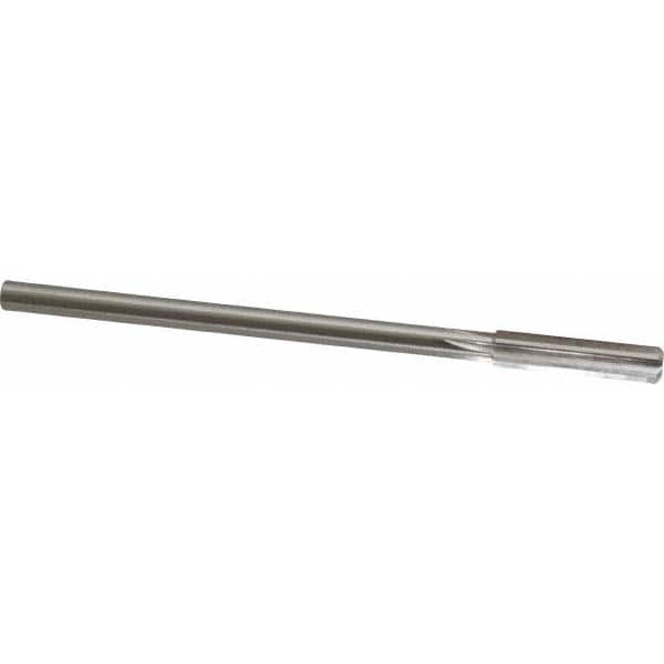 Made in USA - 0.342" High Speed Steel 6 Flute Chucking Reamer - USA Tool & Supply