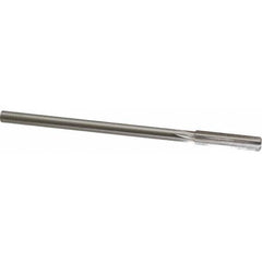 Made in USA - 0.342" High Speed Steel 6 Flute Chucking Reamer - USA Tool & Supply