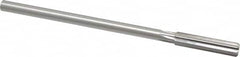 Made in USA - 0.343" High Speed Steel 6 Flute Chucking Reamer - USA Tool & Supply