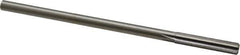 Made in USA - 11/32" High Speed Steel 6 Flute Chucking Reamer - Straight Flute, 0.2792" Straight Shank, 1-1/2" Flute Length, 6" OAL - USA Tool & Supply
