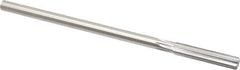 Made in USA - 0.352" High Speed Steel 6 Flute Chucking Reamer - Straight Flute, 0.3105" Straight Shank, 1-3/4" Flute Length, 7" OAL - USA Tool & Supply