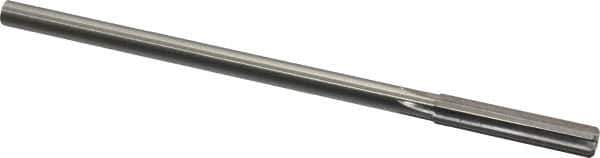 Made in USA - 0.359" High Speed Steel 6 Flute Chucking Reamer - Straight Flute, 0.3105" Straight Shank, 1-3/4" Flute Length, 7" OAL - USA Tool & Supply