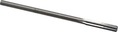 Made in USA - 0.362" High Speed Steel 6 Flute Chucking Reamer - Straight Flute, 0.3105" Straight Shank, 1-3/4" Flute Length, 7" OAL - USA Tool & Supply