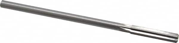 Made in USA - 0.364" High Speed Steel 6 Flute Chucking Reamer - USA Tool & Supply
