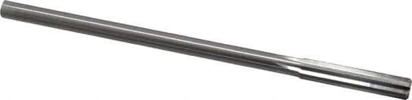 Made in USA - 0.365" High Speed Steel 6 Flute Chucking Reamer - Straight Flute, 0.3105" Straight Shank, 1-3/4" Flute Length, 7" OAL - USA Tool & Supply