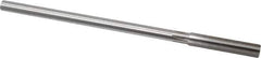 Made in USA - 0.367" High Speed Steel 6 Flute Chucking Reamer - Straight Flute, 0.3105" Straight Shank, 1-3/4" Flute Length, 7" OAL - USA Tool & Supply