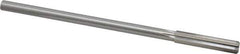 Made in USA - 0.37" High Speed Steel 6 Flute Chucking Reamer - Straight Flute, 0.3105" Straight Shank, 1-3/4" Flute Length, 7" OAL - USA Tool & Supply