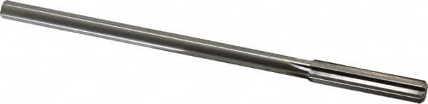 Made in USA - 0.371" High Speed Steel 6 Flute Chucking Reamer - USA Tool & Supply