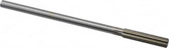 Made in USA - 0.379" High Speed Steel 6 Flute Chucking Reamer - USA Tool & Supply