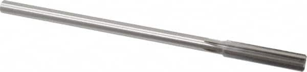 Made in USA - 0.38" High Speed Steel 6 Flute Chucking Reamer - USA Tool & Supply