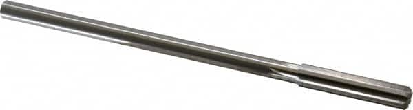 Made in USA - 0.381" High Speed Steel 6 Flute Chucking Reamer - USA Tool & Supply