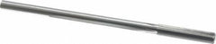 Made in USA - 0.383" High Speed Steel 6 Flute Chucking Reamer - Straight Flute, 0.3105" Straight Shank, 1-3/4" Flute Length, 7" OAL - USA Tool & Supply