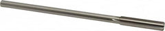 Made in USA - 0.385" High Speed Steel 6 Flute Chucking Reamer - USA Tool & Supply