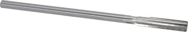 Made in USA - 0.387" High Speed Steel 6 Flute Chucking Reamer - Straight Flute, 0.3105" Straight Shank, 1-3/4" Flute Length, 7" OAL - USA Tool & Supply