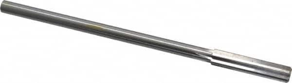 Made in USA - 0.389" High Speed Steel 6 Flute Chucking Reamer - USA Tool & Supply