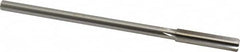 Made in USA - 0.39" High Speed Steel 6 Flute Chucking Reamer - USA Tool & Supply