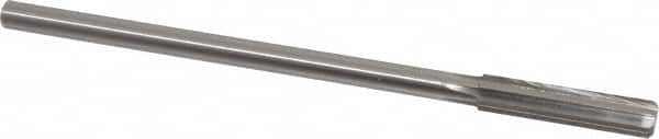 Made in USA - 0.393" High Speed Steel 6 Flute Chucking Reamer - USA Tool & Supply