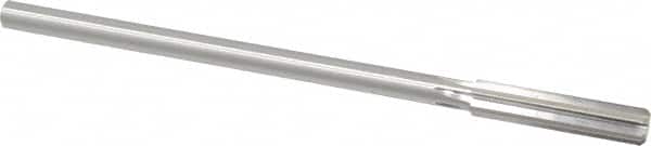 Made in USA - 0.394" High Speed Steel 6 Flute Chucking Reamer - USA Tool & Supply