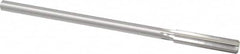 Made in USA - 0.394" High Speed Steel 6 Flute Chucking Reamer - USA Tool & Supply