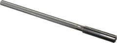 Made in USA - 0.402" High Speed Steel 6 Flute Chucking Reamer - Straight Flute, 0.3105" Straight Shank, 1-3/4" Flute Length, 7" OAL - USA Tool & Supply