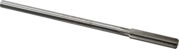 Made in USA - 0.403" High Speed Steel 6 Flute Chucking Reamer - Straight Flute, 0.3105" Straight Shank, 1-3/4" Flute Length, 7" OAL - USA Tool & Supply