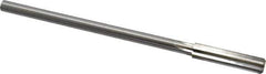 Made in USA - 0.405" High Speed Steel 6 Flute Chucking Reamer - Straight Flute, 0.3105" Straight Shank, 1-3/4" Flute Length, 7" OAL - USA Tool & Supply