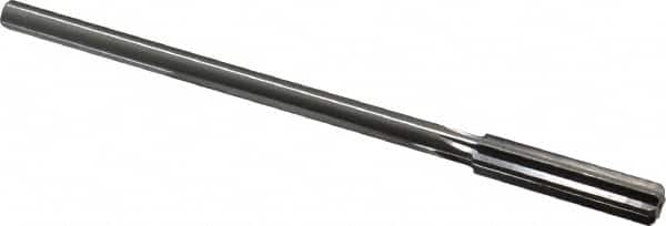 Made in USA - 0.406" High Speed Steel 6 Flute Chucking Reamer - USA Tool & Supply