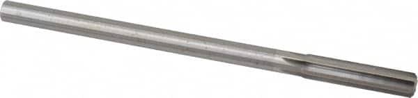 Made in USA - 0.408" High Speed Steel 6 Flute Chucking Reamer - USA Tool & Supply