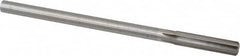 Made in USA - 0.408" High Speed Steel 6 Flute Chucking Reamer - USA Tool & Supply