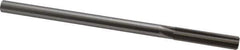 Made in USA - 0.409" High Speed Steel 6 Flute Chucking Reamer - Straight Flute, 0.3105" Straight Shank, 1-3/4" Flute Length, 7" OAL - USA Tool & Supply