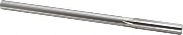 Made in USA - 0.41" High Speed Steel 6 Flute Chucking Reamer - Straight Flute, 0.3105" Straight Shank, 1-3/4" Flute Length, 7" OAL - USA Tool & Supply