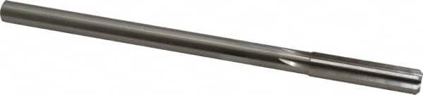 Made in USA - 0.419" High Speed Steel 6 Flute Chucking Reamer - USA Tool & Supply