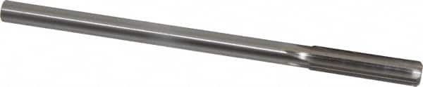 Made in USA - 0.421" High Speed Steel 6 Flute Chucking Reamer - USA Tool & Supply