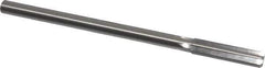 Made in USA - 0.427" High Speed Steel 6 Flute Chucking Reamer - Straight Flute, 0.373" Straight Shank, 1-3/4" Flute Length, 7" OAL - USA Tool & Supply