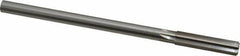 Made in USA - 0.428" High Speed Steel 6 Flute Chucking Reamer - Straight Flute, 0.373" Straight Shank, 1-3/4" Flute Length, 7" OAL - USA Tool & Supply