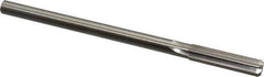 Made in USA - 0.429" High Speed Steel 6 Flute Chucking Reamer - Straight Flute, 0.373" Straight Shank, 1-3/4" Flute Length, 7" OAL - USA Tool & Supply