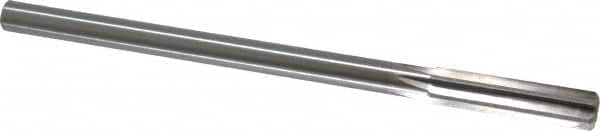 Made in USA - 0.432" High Speed Steel 6 Flute Chucking Reamer - USA Tool & Supply