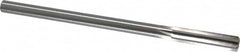 Made in USA - 0.432" High Speed Steel 6 Flute Chucking Reamer - USA Tool & Supply