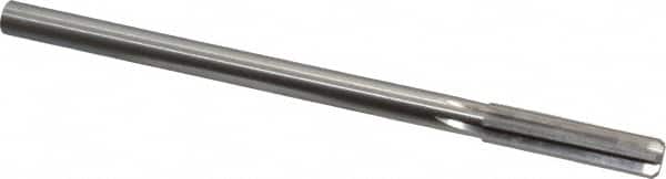 Made in USA - 0.435" High Speed Steel 6 Flute Chucking Reamer - USA Tool & Supply