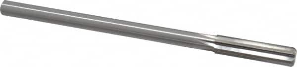 Made in USA - 0.443" High Speed Steel 6 Flute Chucking Reamer - USA Tool & Supply