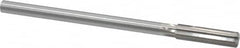 Made in USA - 0.444" High Speed Steel 6 Flute Chucking Reamer - USA Tool & Supply