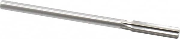 Made in USA - 0.445" High Speed Steel 6 Flute Chucking Reamer - USA Tool & Supply