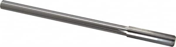 Made in USA - 0.446" High Speed Steel 6 Flute Chucking Reamer - USA Tool & Supply