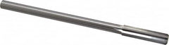 Made in USA - 0.446" High Speed Steel 6 Flute Chucking Reamer - USA Tool & Supply