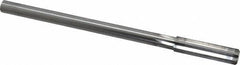 Made in USA - 0.451" High Speed Steel 6 Flute Chucking Reamer - Straight Flute, 0.373" Straight Shank, 1-3/4" Flute Length, 7" OAL - USA Tool & Supply