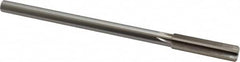 Made in USA - 0.456" High Speed Steel 6 Flute Chucking Reamer - USA Tool & Supply