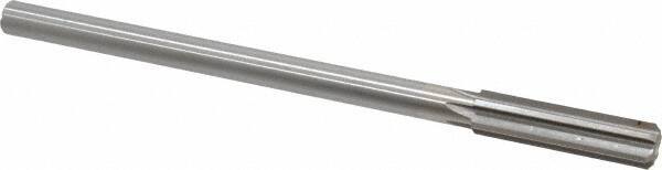 Made in USA - 0.462" High Speed Steel 6 Flute Chucking Reamer - Straight Flute, 0.373" Straight Shank, 1-3/4" Flute Length, 7" OAL - USA Tool & Supply