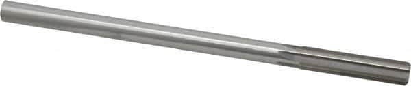 Made in USA - 15/32" High Speed Steel 6 Flute Chucking Reamer - Straight Flute, 0.373" Straight Shank, 1-3/4" Flute Length, 7" OAL - USA Tool & Supply