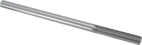 Made in USA - 0.471" High Speed Steel 6 Flute Chucking Reamer - Straight Flute, 0.373" Straight Shank, 1-3/4" Flute Length, 7" OAL - USA Tool & Supply