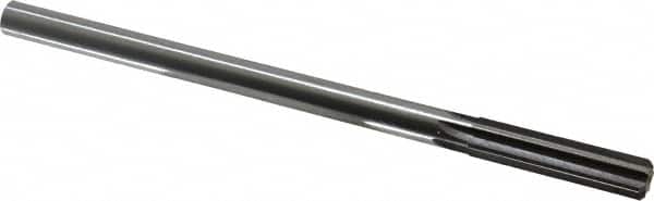 Made in USA - 0.472" High Speed Steel 6 Flute Chucking Reamer - USA Tool & Supply